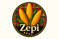 Logo badge Zepi avec trois épis